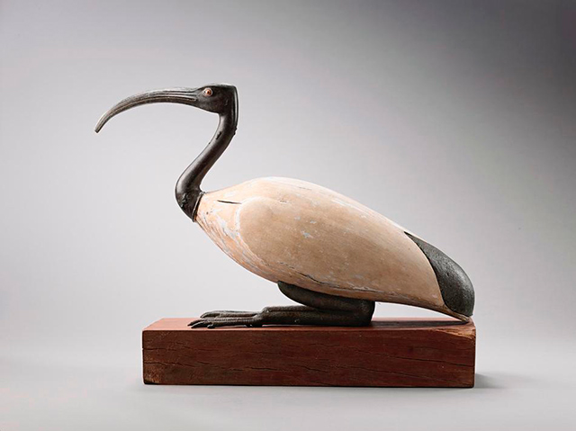Estatua de Ibis sentado © Musée du Louvre, dist. RMN-GP / Benjamin Soligny