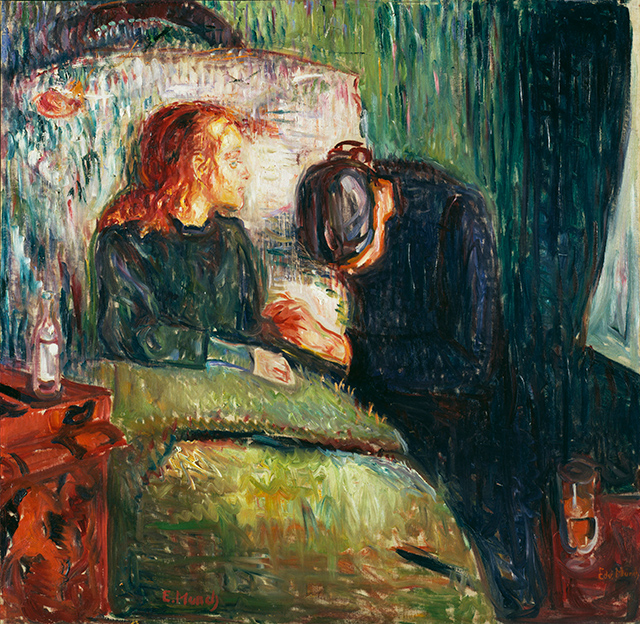 "La niña enferma", 1907.